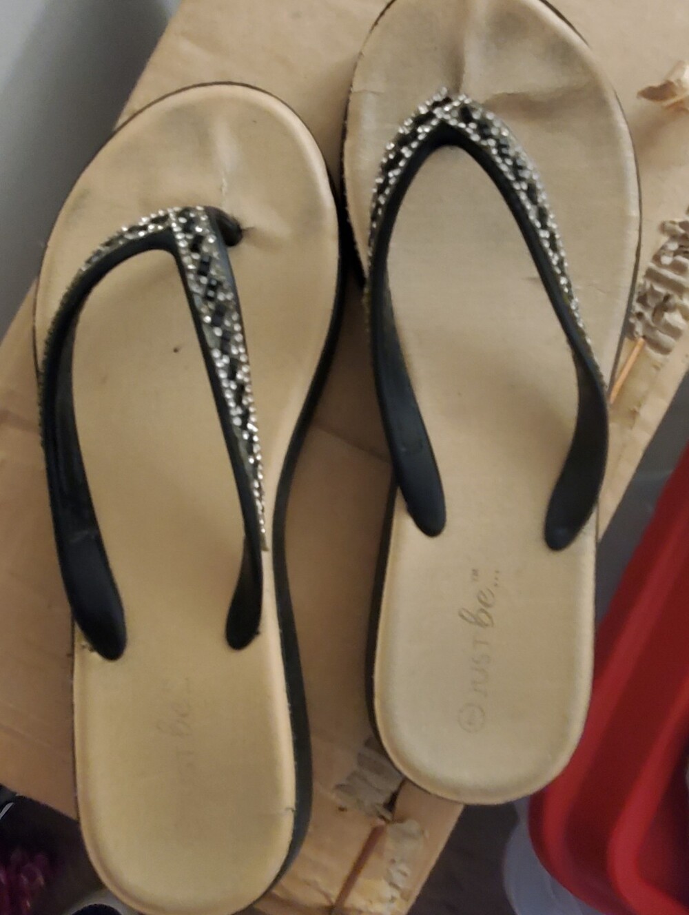 Just Be flip flops